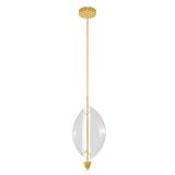 Fine Art Handcrafted Lighting - 100057-33 - LED Pendant - Embark - Gold