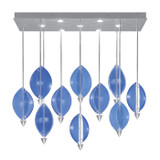 Fine Art Handcrafted Lighting - 100056-41 - LED Pendant - Embark - Silver