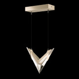 Fine Art Handcrafted Lighting - 100055-6 - LED Linear Pendant - Blade - Gold