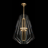 Fine Art Handcrafted Lighting - 917040-2ST - LED Pendant - Newton - Gold