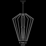 Fine Art Handcrafted Lighting - 917040-21ST - LED Pendant - Newton - Gold