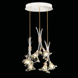 Fine Art Handcrafted Lighting - 916540-3ST - LED Pendant - Azu - White