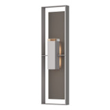 Hubbardton Forge - 302608-SKT-78-77-ZM0736 - Two Light Outdoor Wall Sconce - Shadow Box - Coastal Burnished Steel