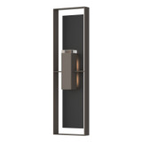 Hubbardton Forge - 302608-SKT-77-80-ZM0736 - Two Light Outdoor Wall Sconce - Shadow Box - Coastal Dark Smoke