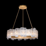 Fine Art Handcrafted Lighting - 910340-2ST - 15 Light Pendant - Lunea - Gold