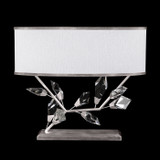 Fine Art Handcrafted Lighting - 908510-1ST - Two Light Table Lamp - Foret - Silver