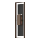 Hubbardton Forge - 302608-SKT-75-80-ZM0736 - Two Light Outdoor Wall Sconce - Shadow Box - Coastal Bronze