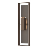 Hubbardton Forge - 302608-SKT-75-77-ZM0736 - Two Light Outdoor Wall Sconce - Shadow Box - Coastal Bronze