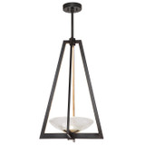 Fine Art Handcrafted Lighting - 896040-3ST - LED Pendant - Delphi - Black