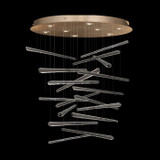 Fine Art Handcrafted Lighting - 895840-242ST - LED Pendant - Elevate - Gold
