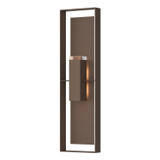 Hubbardton Forge - 302608-SKT-75-75-ZM0736 - Two Light Outdoor Wall Sconce - Shadow Box - Coastal Bronze