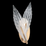 Fine Art Handcrafted Lighting - 894750-21ST - One Light Wall Sconce - Plume - Gold