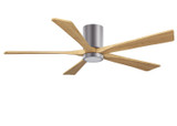 Matthews Fan Company - IR5HLK-BP-LM-60 - 60" Ceiling Fan - Irene-5HLK - Brushed Nickel