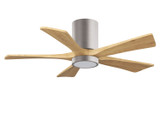 Matthews Fan Company - IR5HLK-BN-LM-42 - 42" Ceiling Fan - Irene-5HLK - Brushed Nickel