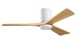 Matthews Fan Company - IR3HLK-WH-LM-52 - 52" Ceiling Fan - Irene-3HLK - Gloss White