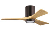 Matthews Fan Company - IR3HLK-BB-LM-42 - 42" Ceiling Fan - Irene-3HLK - Brushed Bronze