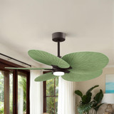 Matthews Fan Company - AKTPLK-TB-PL - Five Blade Ceiling Fan - Alessandra Tropical - LK - Textured Bronze