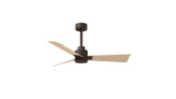 Matthews Fan Company - AK-TB-LM-42 - 42" Ceiling Fan - Alessandra - Textured Bronze