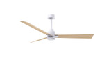 Matthews Fan Company - AKLK-MWH-LM-56 - 56" Ceiling Fan - Alessandra - LK - Matte White