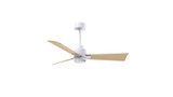 Matthews Fan Company - AKLK-MWH-LM-42 - 42" Ceiling Fan - Alessandra - LK - Matte White