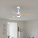 Matthews Fan Company - AKLK-MWH-LM-42 - 42" Ceiling Fan - Alessandra - LK - Matte White