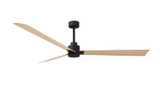 Matthews Fan Company - AK-BK-LM-72 - 72" Ceiling Fan - Alessandra - Matte Black