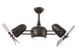 Matthews Fan Company - DGLK-TB-WDBW - Ceiling Fan - Dagny - LK - Textured Bronze