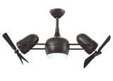 Matthews Fan Company - DGLK-TB-WDBK - Ceiling Fan - Dagny - LK - Textured Bronze