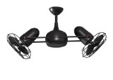 Matthews Fan Company - DG-BK-MTL - 39" Ceiling Fan - Dagny - Matte Black