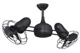 Matthews Fan Company - DG-BK-MTL - 39" Ceiling Fan - Dagny - Matte Black