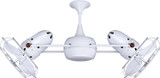 Matthews Fan Company - DD-WH-MTL - Ceiling Fan - Duplo-Dinamico - Gloss White