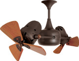 Matthews Fan Company - DD-BZZT-WD - Ceiling Fan - Duplo-Dinamico - Bronzette