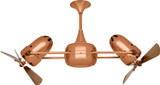 Matthews Fan Company - DD-BRCP-WD - Ceiling Fan - Duplo-Dinamico - Brushed Copper