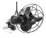 Matthews Fan Company - DD-BK-MTL - Ceiling Fan - Duplo-Dinamico - Matte Black