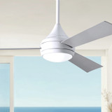 Matthews Fan Company - DA-WH-BS - 52" Ceiling Fan - Donaire - Gloss White