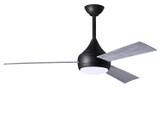 Matthews Fan Company - DA-BK-BW - 52" Ceiling Fan - Donaire - Matte Black