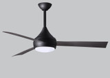 Matthews Fan Company - DA-BK-BB - 52" Ceiling Fan - Donaire - Matte Black