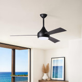 Matthews Fan Company - DA-BK-BB - 52" Ceiling Fan - Donaire - Matte Black