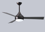 Matthews Fan Company - DA-BB-BS - 52" Ceiling Fan - Donaire - Brushed Bronze