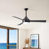 Matthews Fan Company - DA-BB-BS - 52" Ceiling Fan - Donaire - Brushed Bronze