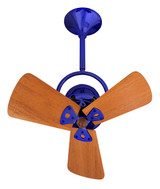 Matthews Fan Company - BD-BLUE-WD - 16" Ceiling Fan - Bianca Direcional - Safira