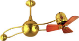 Matthews Fan Company - B2K-GOLD-WD - 40"Ceiling Fan - Brisa 2000 - Gold