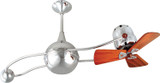 Matthews Fan Company - B2K-CR-WD - 40" Ceiling Fan - Brisa 2000 - Polished Chrome
