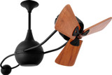 Matthews Fan Company - B2K-BK-WD - 40" Ceiling Fan - Brisa 2000 - Matte Black