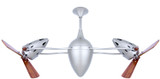 Matthews Fan Company - AR-BN-WD-DAMP - 48" Ceiling Fan - Ar Ruthiane - Brushed Nickel