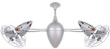 Matthews Fan Company - AR-BN-MTL-DAMP - Ceiling Fan - Ar Ruthiane - Brushed Nickel