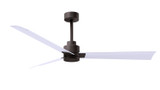 Matthews Fan Company - AK-TB-MWH-56 - 56" Ceiling Fan - Alessandra - Textured Bronze