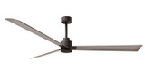 Matthews Fan Company - AK-TB-GA-72 - 72" Ceiling Fan - Alessandra - Textured Bronze