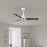 Matthews Fan Company - AK-MWH-WN-42 - 42" Ceiling Fan - Alessandra - Matte White