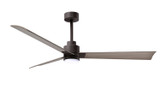 Matthews Fan Company - AKLK-TB-GA-56 - 56" Ceiling Fan - Alessandra - LK - Textured Bronze